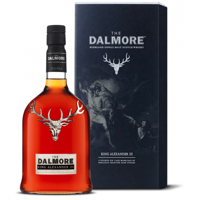 The Dalmore 1263 King Alexander III Highland Single Malt Scotch Whisky 40% 70 cl. (Gaveæske)