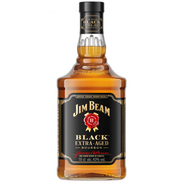Jim Beam Black Kentucky Straight Bourbon Whiskey 43% 70 cl.