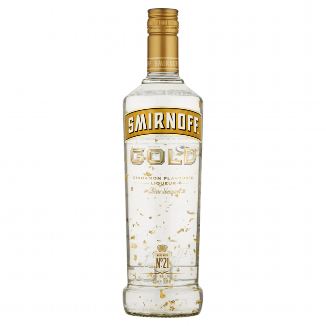 Smirnoff Gold Vodka 37,5% 70 cl.