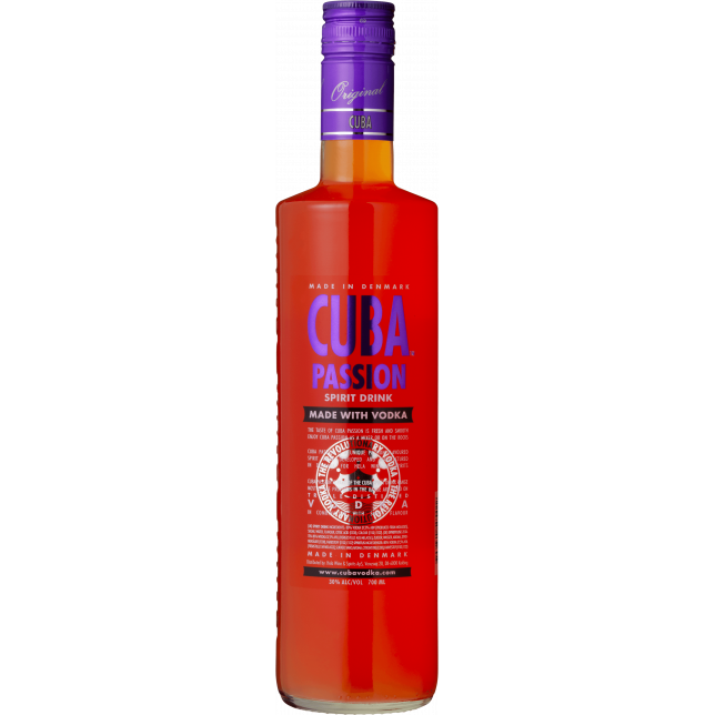 CUBA Passion Vodka 30% 70 cl.