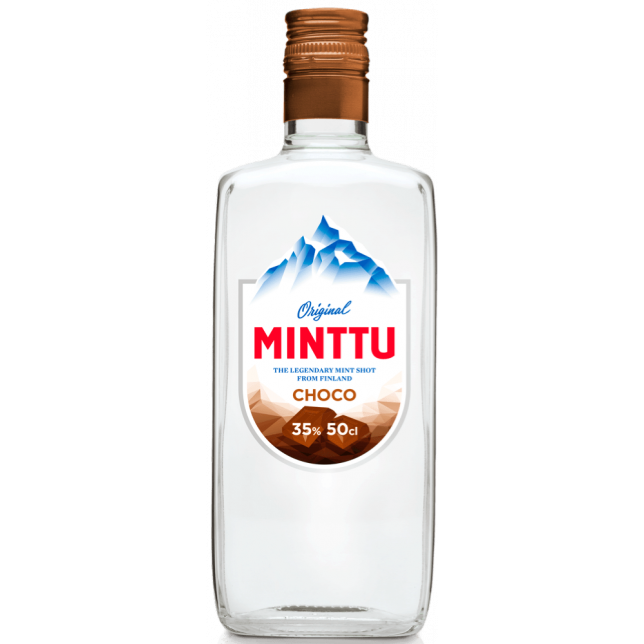 Minttu Choco Shot 35% 50 cl.