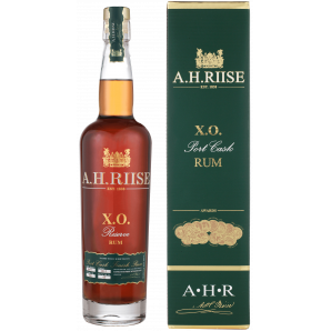 A.H. Riise Port Cask Finish Rum Reserve Rom 45% 70 cl. (Gaveæske)