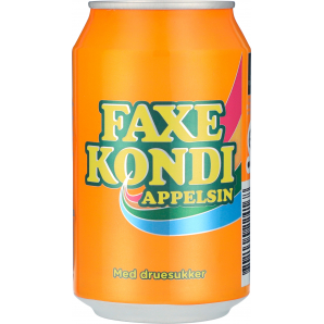 Faxe Kondi Appelsin 24x33 cl. (dåse)
