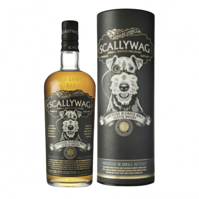 Douglas Laing's Scallywag Skotch Blended Whisky 46% 70 cl. (Gaveæske)