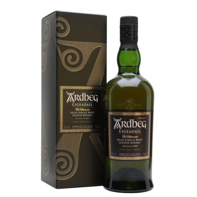 Ardbeg Uigeadail Islay Single Malt Scotch Whisky 54,2% 70 cl. (Gaveæske)