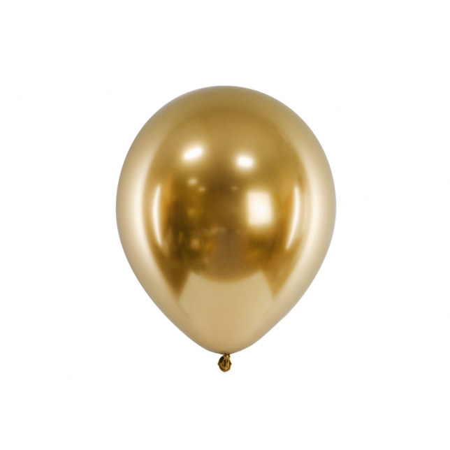 Guld Balloner 30 cm. 10 stk.