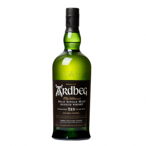 Ardbeg 10 års Islay Single Malt Scotch Whisky 46% 70 cl.