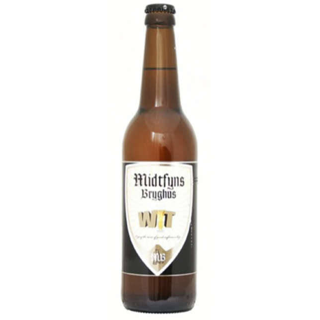 Midtfyns Bryghus Wit Hvedeøl 6,2% 50 cl. (flaske)