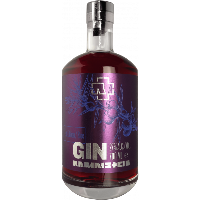 Rammstein Sloe Gin Limited Edition 27% 70 cl.