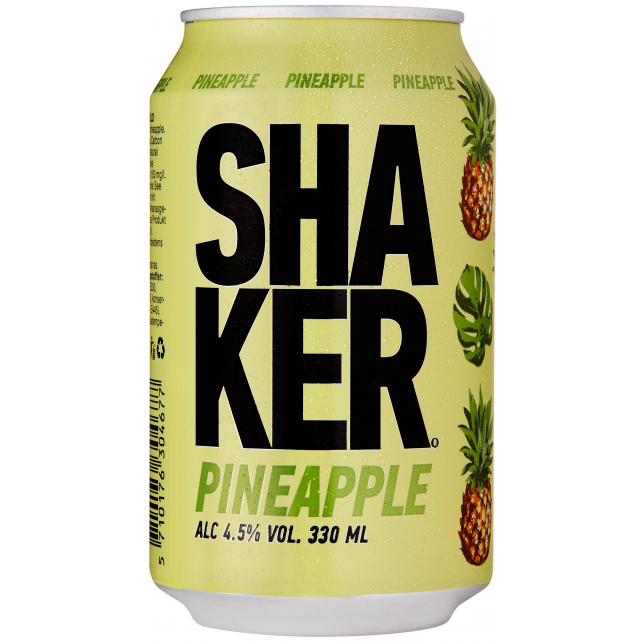 CULT Shaker Pineapple 4,5 % 24x33 cl. (dåse)