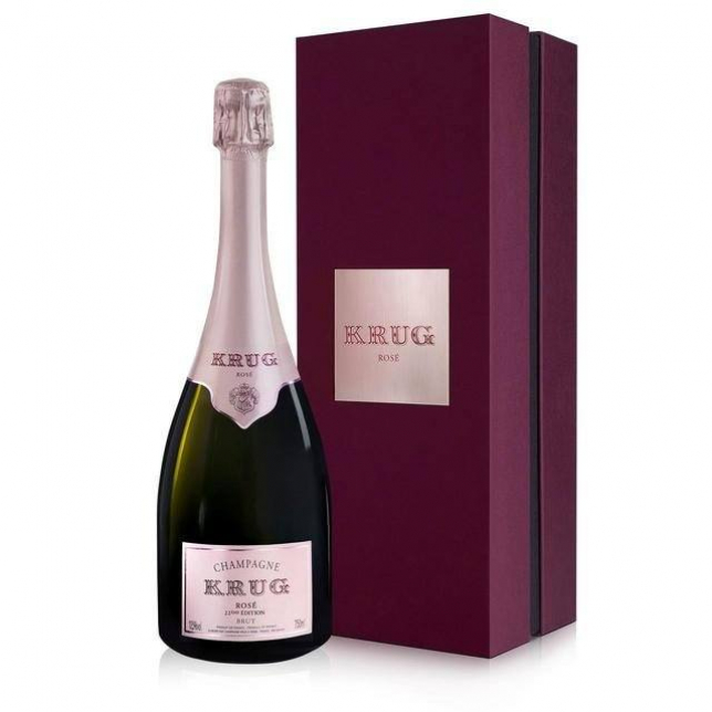Krug Rosé Brut Champagne 12,5% 37,5 cl. (Gaveæske)