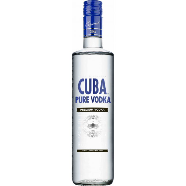 CUBA Pure Vodka 37,5% 70 cl.