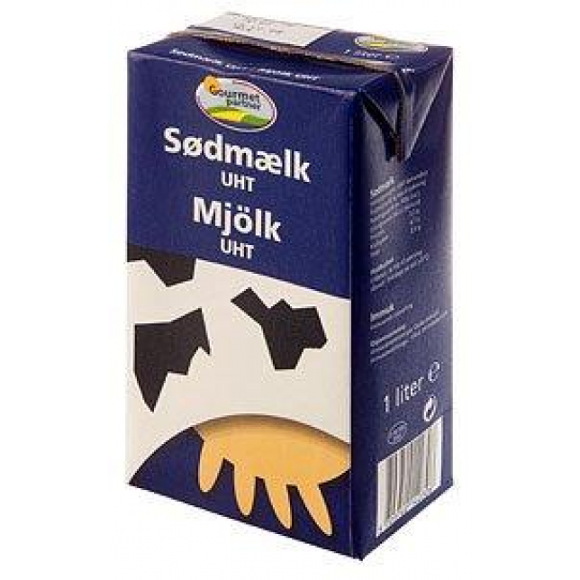 Mælk Gourmet Sød 3,5% UHT 12x1 L.
