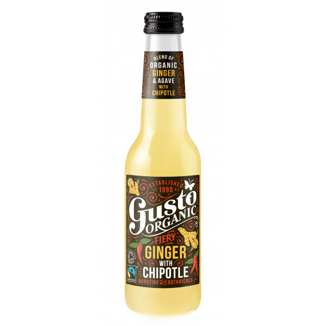 Gusto Organic Fiery Ginger Chipotle ØKO 27,5 cl. (flaske)