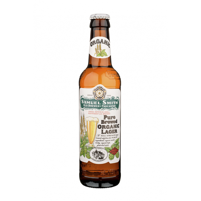 Samuel Smith Pure Brewed Organic Lager 5% 35,5 cl. (flaske)