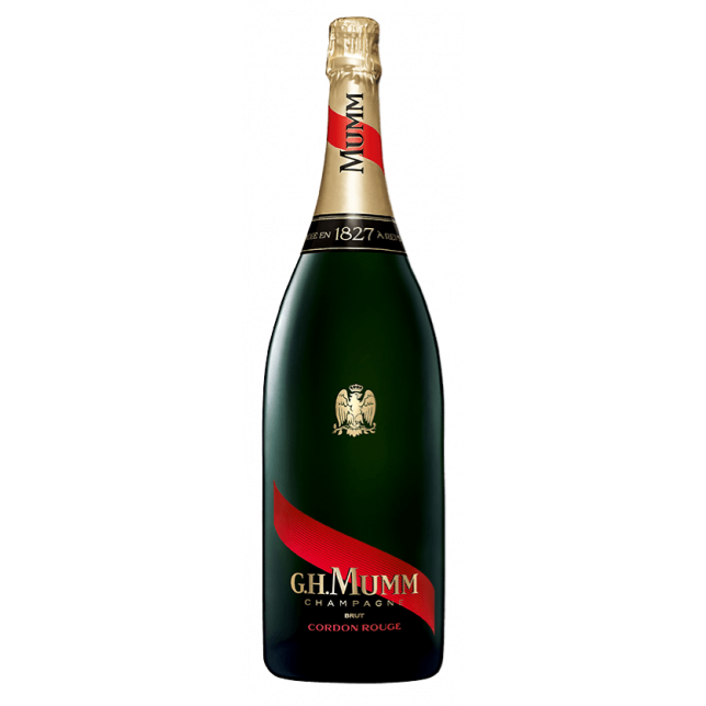 G.H. Mumm Cordon Rouge Brut Champagne 12% 300 cl. (Jeroboam)