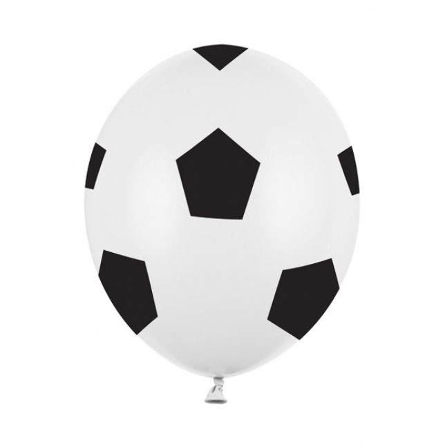Fodboldsballoner 30 cm. 50 stk.