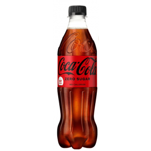 Coca Cola Zero 24x50 cl. (PET-flaske)
