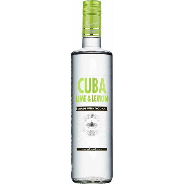 Cuba Lime & Lemon Vodka 30% 70 cl.