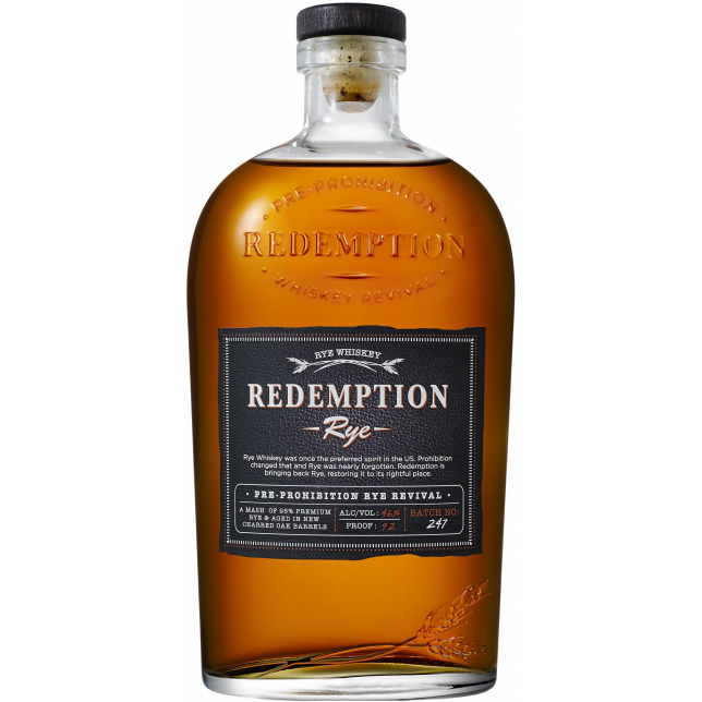 Redemption Rye Whiskey 46% 70 cl.