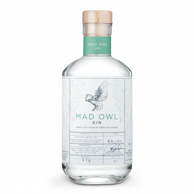 Mad Owl Herbal Gin 46% 50 cl.