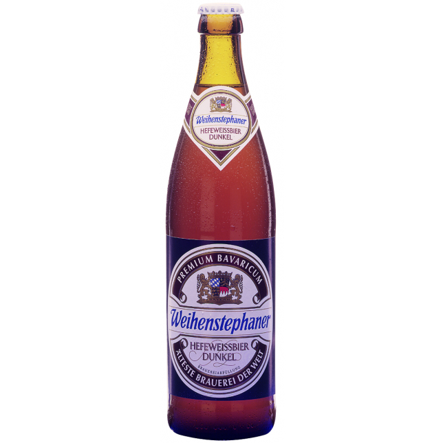 Weihenstephaner Hefe Weissbier Dunkel Hvedeøl 5,3% 50 cl. (flaske)