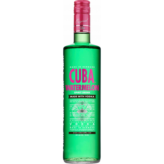 CUBA Watermelon Vodka 30% 70 cl.