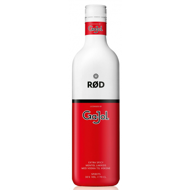 Gajol Rød Vodkashot 30% 70 cl.