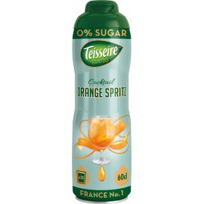 Teisseire Sukkerfri Orange Spritz Saft 60 cl. (dåse)