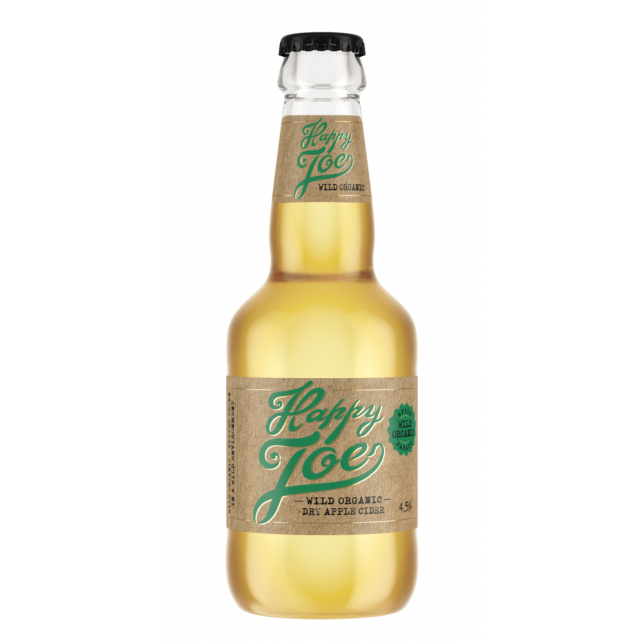 Happy Joe Wild Organic Apple Cider 4,7% 27,5 cl. (flaske)