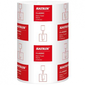 Håndklæderulle Katrin Classic S 1-lag 205 mm x116 m uden Hylse Uperforeret 12 rl.
