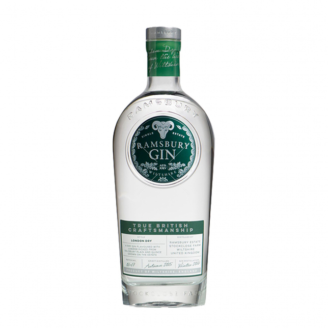 Ramsbury Single Estate Gin 40% 70 cl.