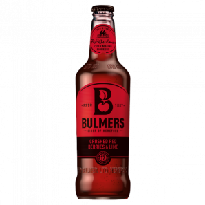 Bulmers Redberries & Lime Cider 4% 50 cl. (flaske)