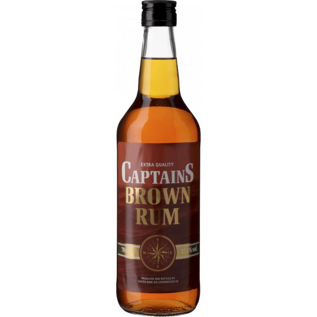 Captain's Brown Rom 37,5% 70 cl.