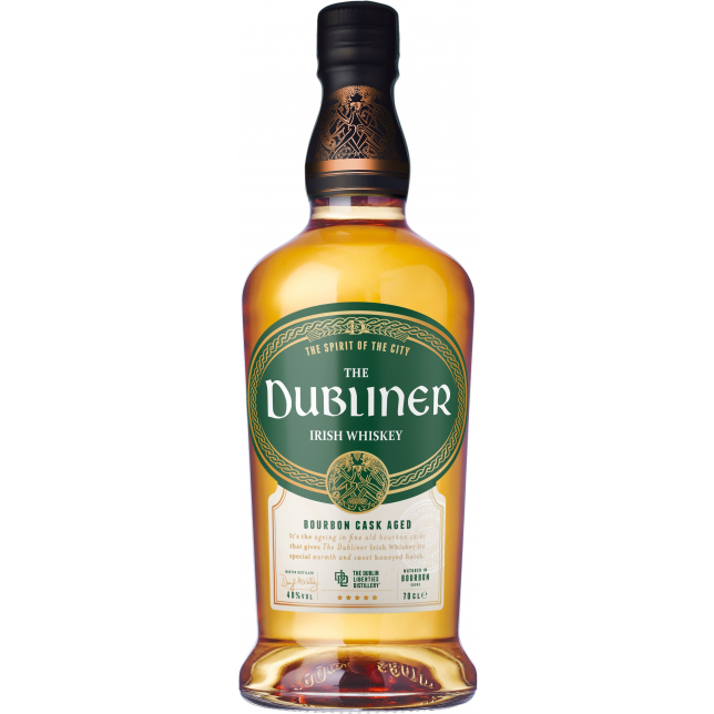 Dubliner Bourbon Cask Irish Whiskey 40% 70 cl.