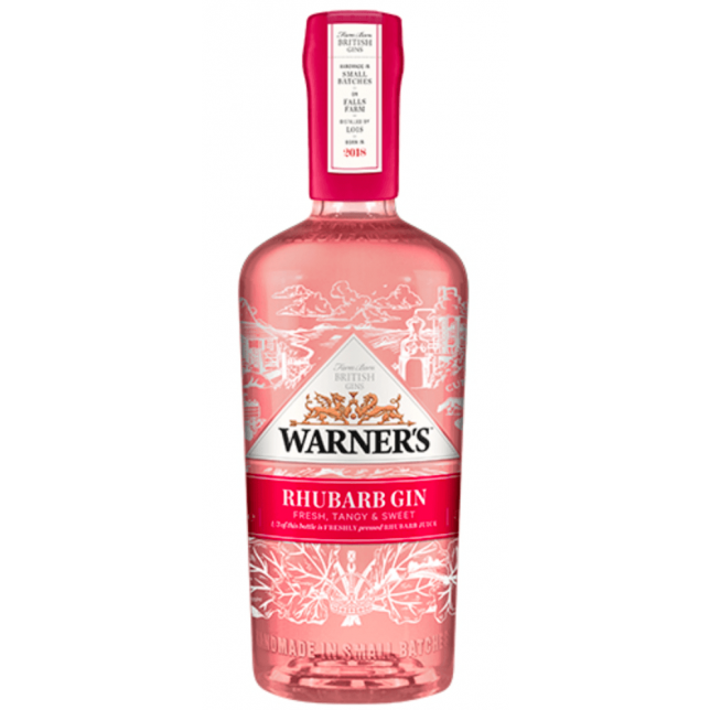 Warner Edwards Rhubarb Gin 40% 70 cl.