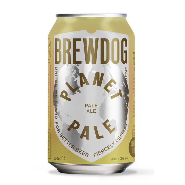 Brewdog Planet Pale Ale 4,3% 33 cl. (dåse)
