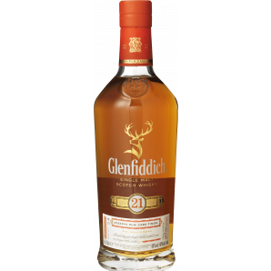 Glenfiddich Rum Cask Finish 21 års Single Malt Scotch Whisky 40% 70 cl.