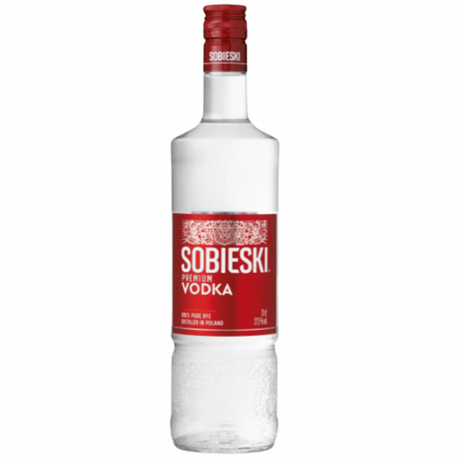 Sobieski Vodka 37,5% 70 cl.