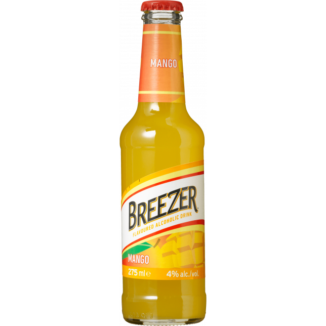 Breezer Mango 4% 24x27,5 cl. (flaske)