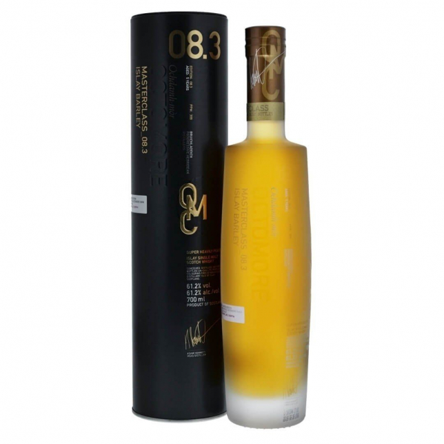 Bruichladdich Octomore Masterclass 8.3 Islay Single Malt Scotch Whisky 61,2% 70 cl.