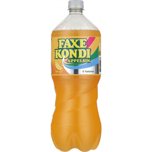 Faxe Kondi Appelsin 0 Kalorier 6x150 cl. (PET-flaske)