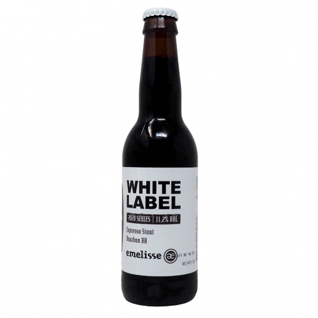 Emelisse White Label Bourbon BA Espresso Stout 2020 11,2% 33 cl. (flaske)