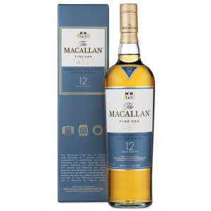 Macallan Fine Oak 12 års Single Malt Scotch Whisky 40% 70 cl.