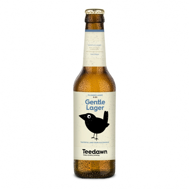 Teedawn Gentle Lager Alkoholfri 0% 33 cl. (flaske)