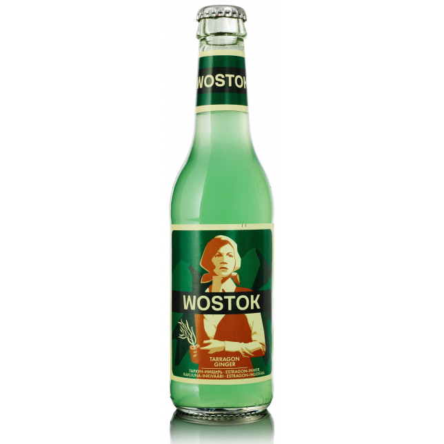 Wostok Estragon & Ingefær 12x33 cl. (flaske)