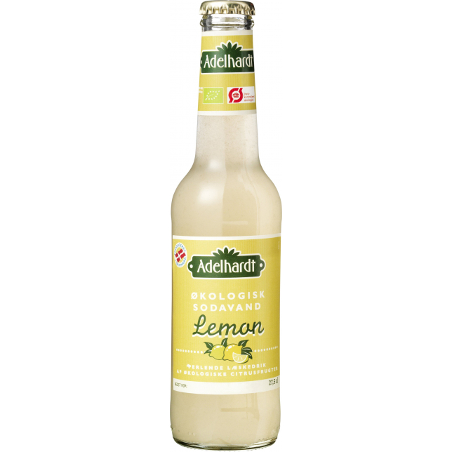 Adelhardt Lemon Sodavand ØKO 24x27,5 cl. (flaske)