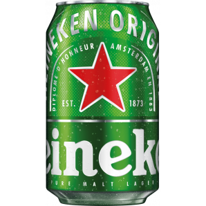 Heineken Pilsner 4,6% 24x33 cl. (dåse)