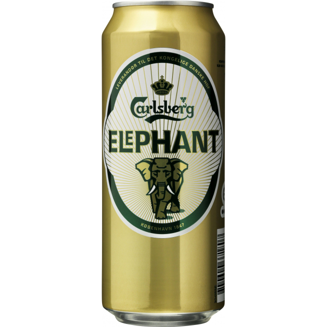 Carlsberg Elephant Pilsner 7,2% 50 cl. (dåse)