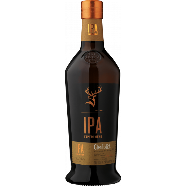 Glenfiddich IPA Experiment Cask Finish Single Malt Scotch Whisky 43% 70 cl. (Gaveæske)